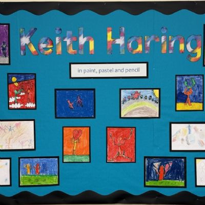 Whole School Art Project - Keith Haring